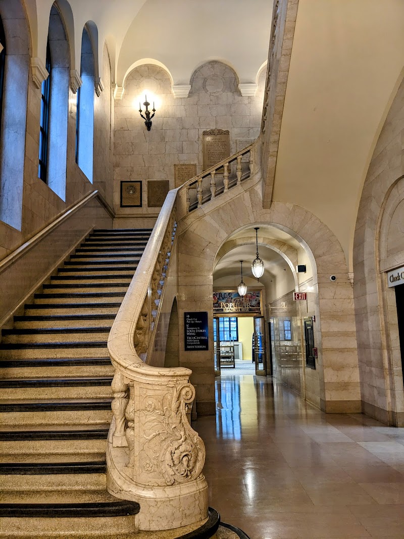 Cleveland Public Library-Louis Stokes Wing Cleveland interior