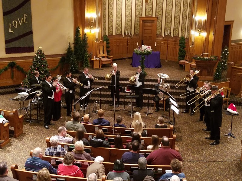 Pilgrim Congregational United Church of Christ Cleveland stage