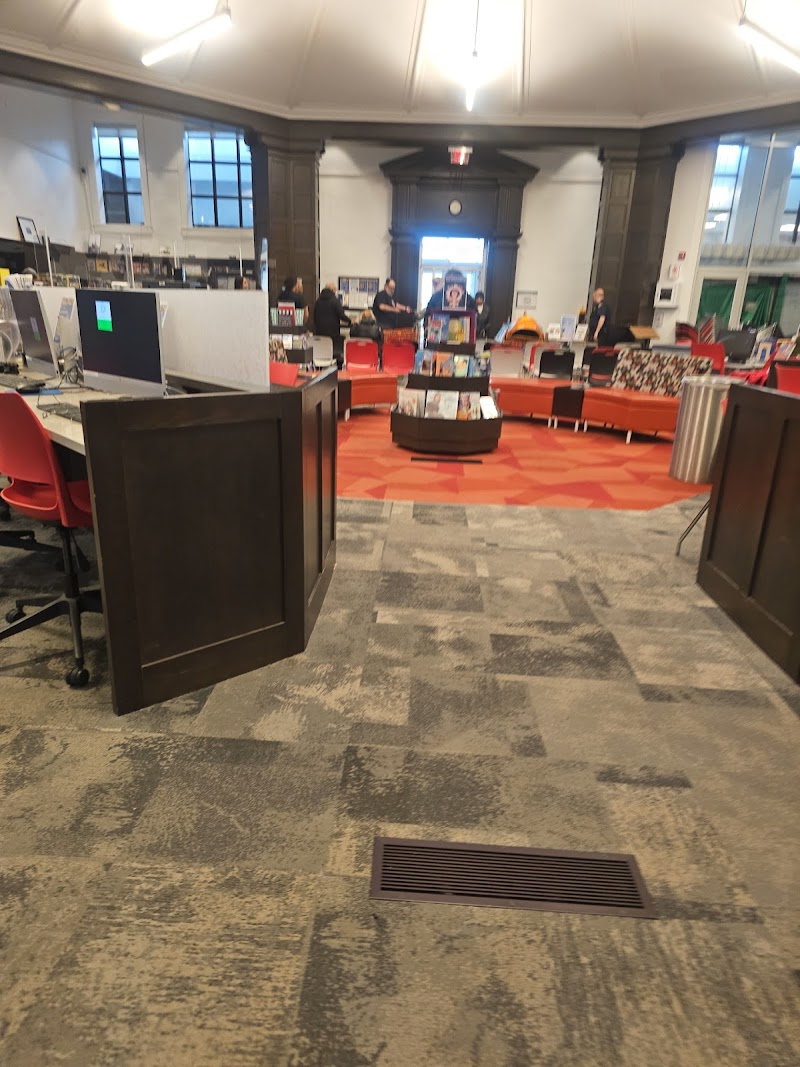 Cleveland Public Library - South Branch Cleveland stage