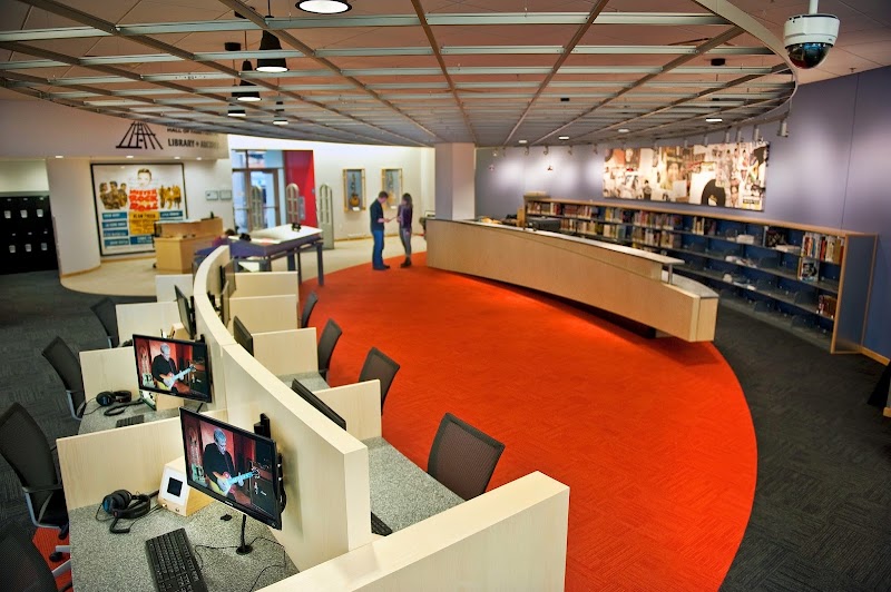 Rock & Roll Hall of Fame Library & Archives Cleveland stage