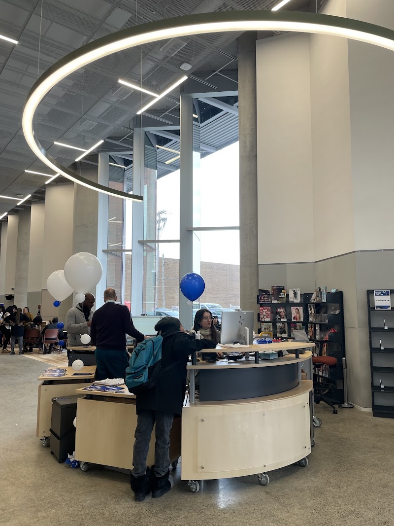 Cleveland Public Library - Martin L. King Branch Cleveland stage