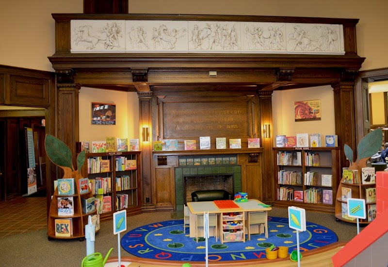 Cleveland Public Library - Carnegie West Branch Cleveland stage