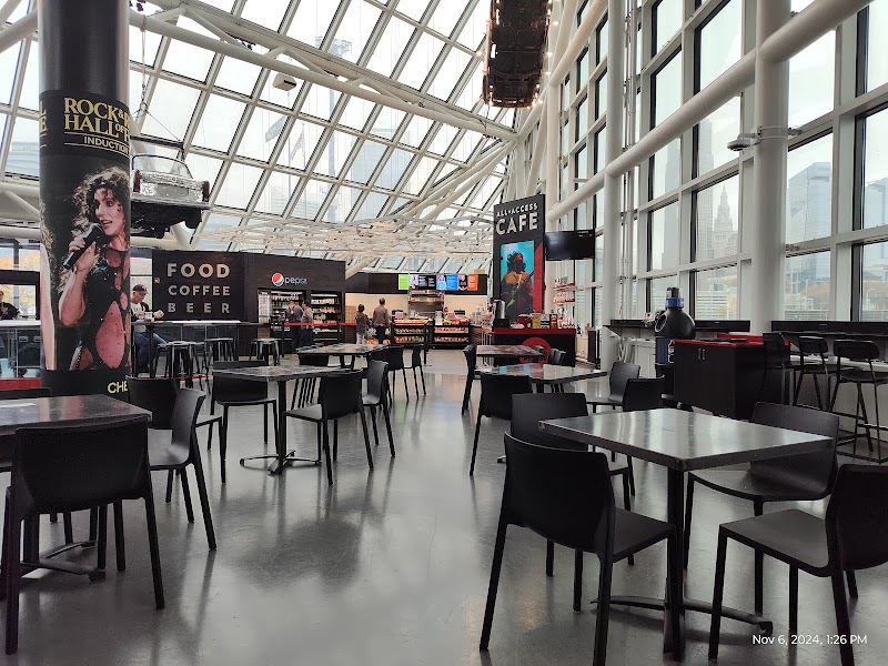 All Access Cafe at the Rock Hall Cleveland stage