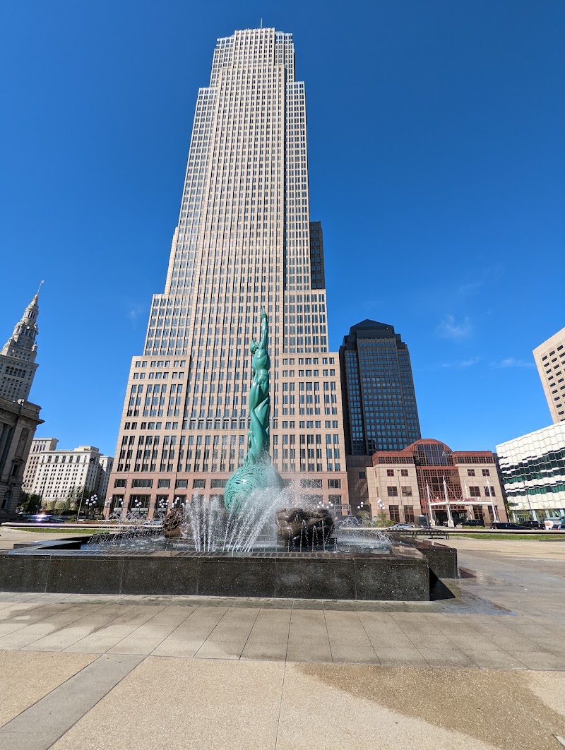 Civic Center District Cleveland stage