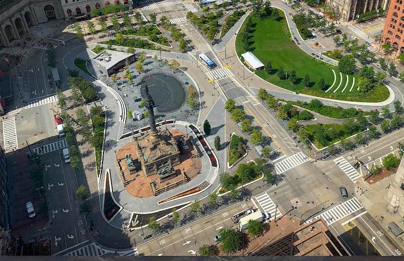 Soldiers' and Sailors' Monument in Cleveland