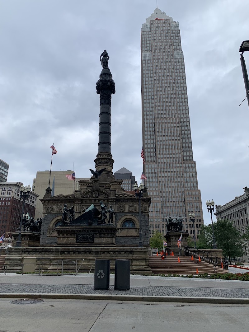 Soldiers' and Sailors' Monument Cleveland stage