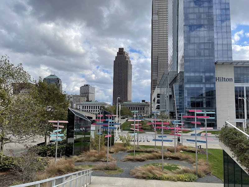 Mall C (Strawbridge Plaza) Cleveland stage