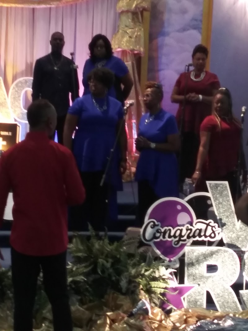 Mega Church Cleveland stage