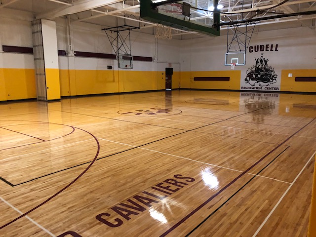 Cudell Recreation Center Cleveland interior
