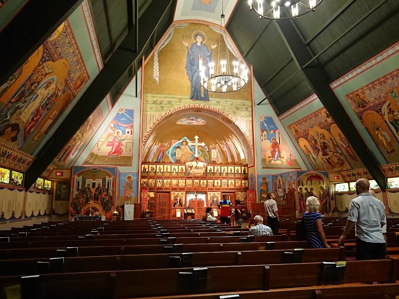 St. Mary's Romanian Orthodox Cathedral Cleveland interior