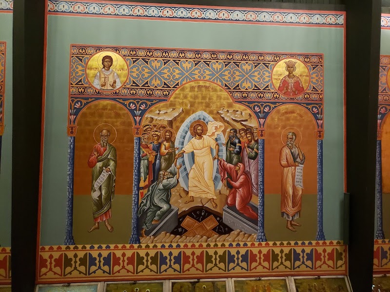 St. Mary's Romanian Orthodox Cathedral Cleveland stage