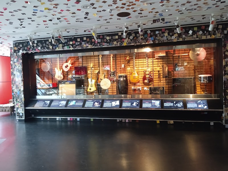 Rock & Roll Hall of Fame Museum Store Cleveland interior