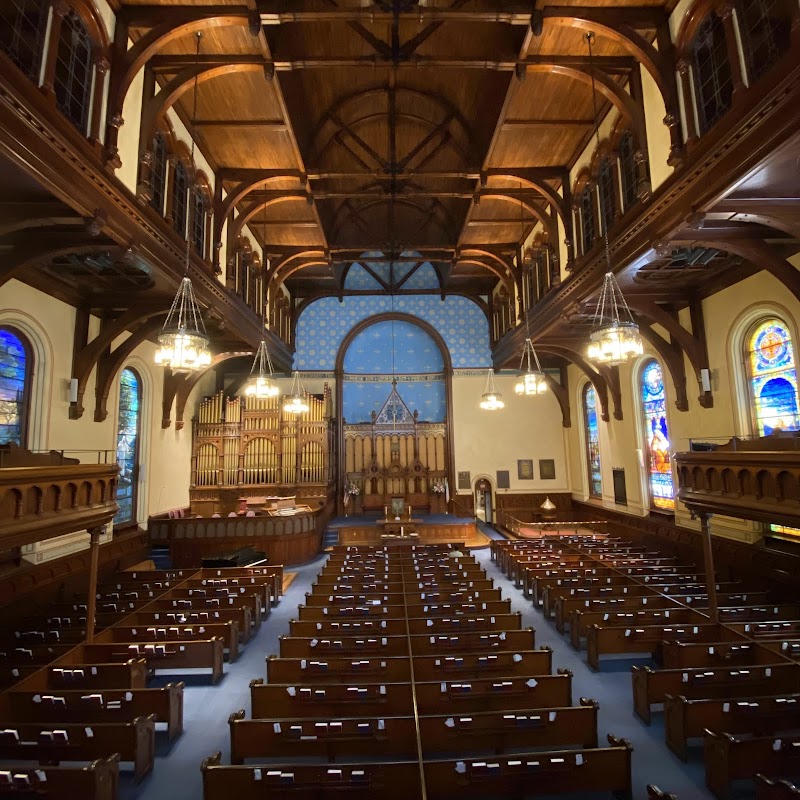 Old Stone Church Cleveland stage