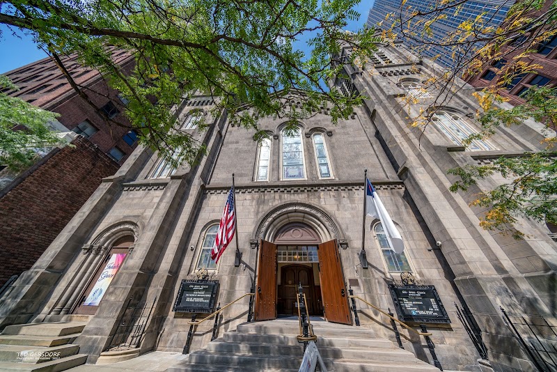 Old Stone Church Cleveland stage