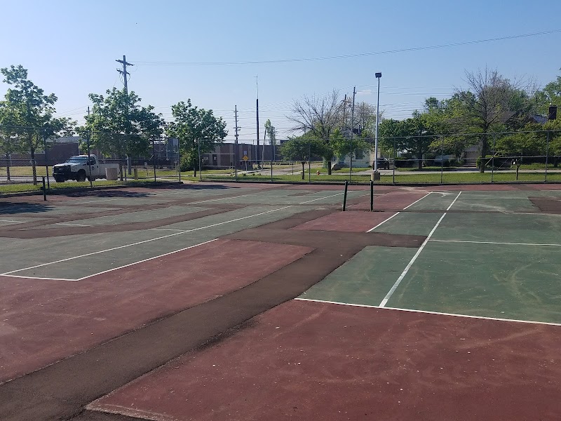 Gunning Park Recreation Center Cleveland stage