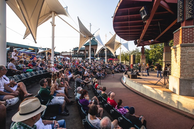Cuyahoga Falls Downtown Amphitheater Cleveland stage