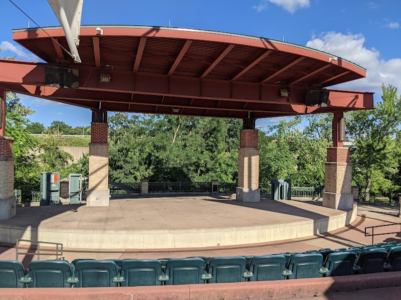 Cuyahoga Falls Downtown Amphitheater Cleveland stage