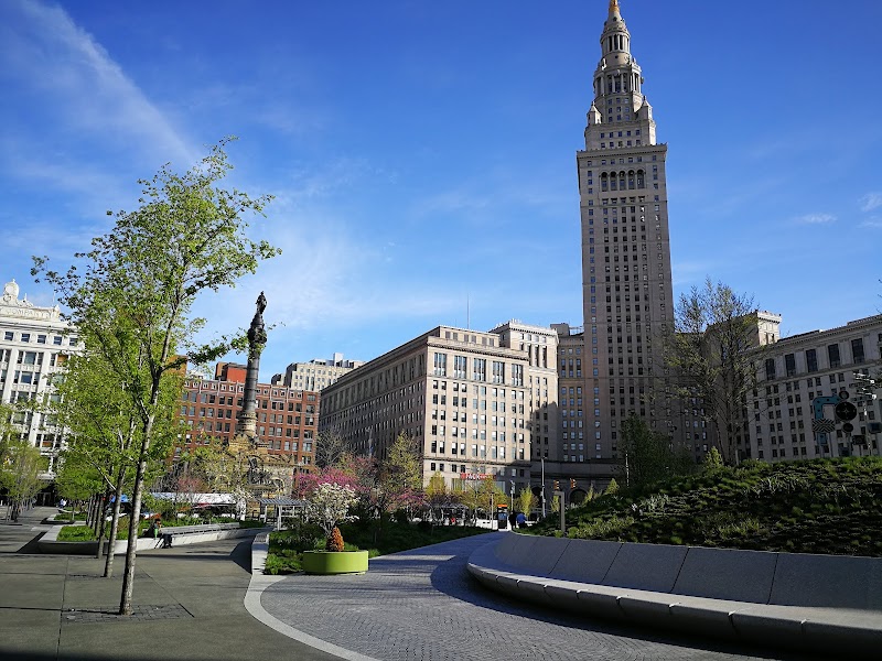 Cleveland Public Square Cleveland stage