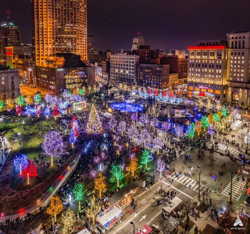 Cleveland Public Square Cleveland stage