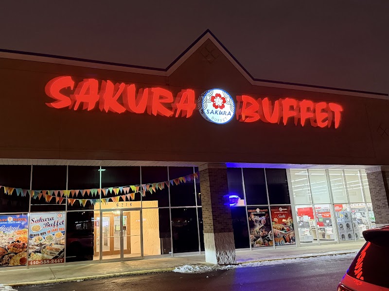 Sakura buffet Cleveland atmosphere