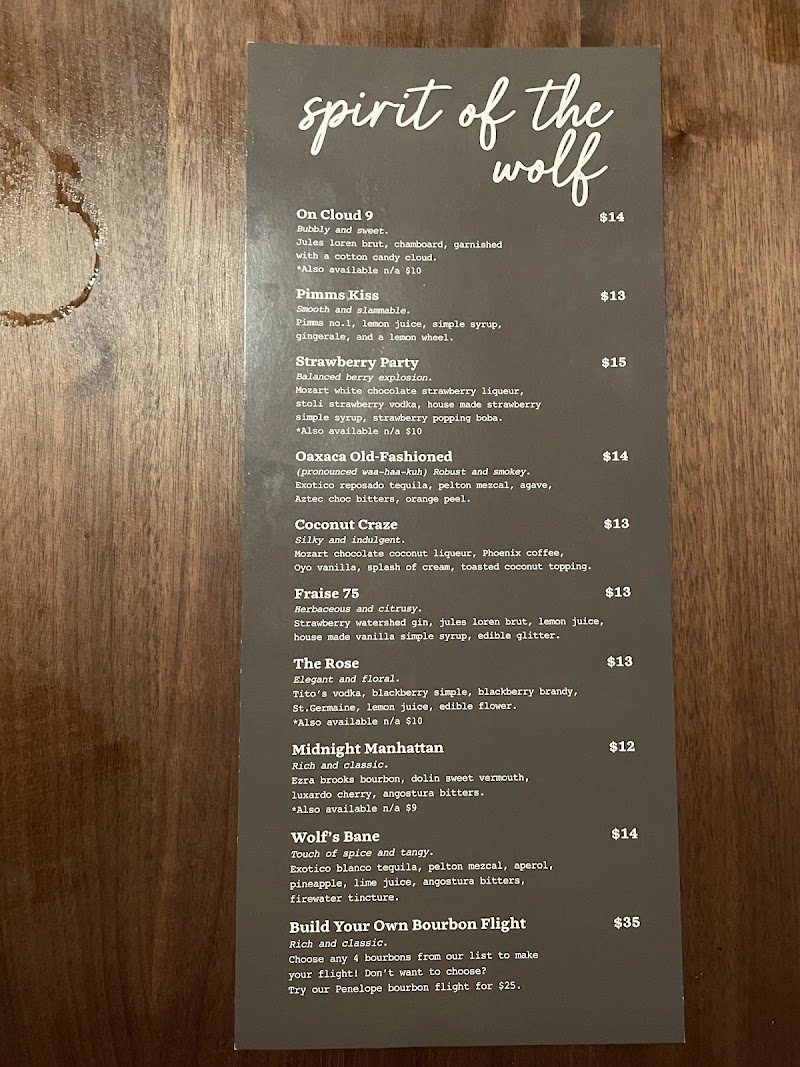 Wolf & Co. Cleveland atmosphere
