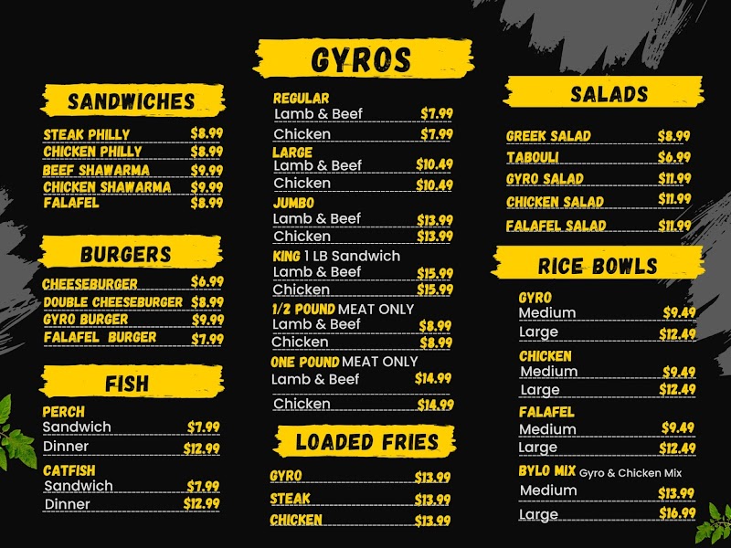Bylo Gyro Parma Cleveland atmosphere
