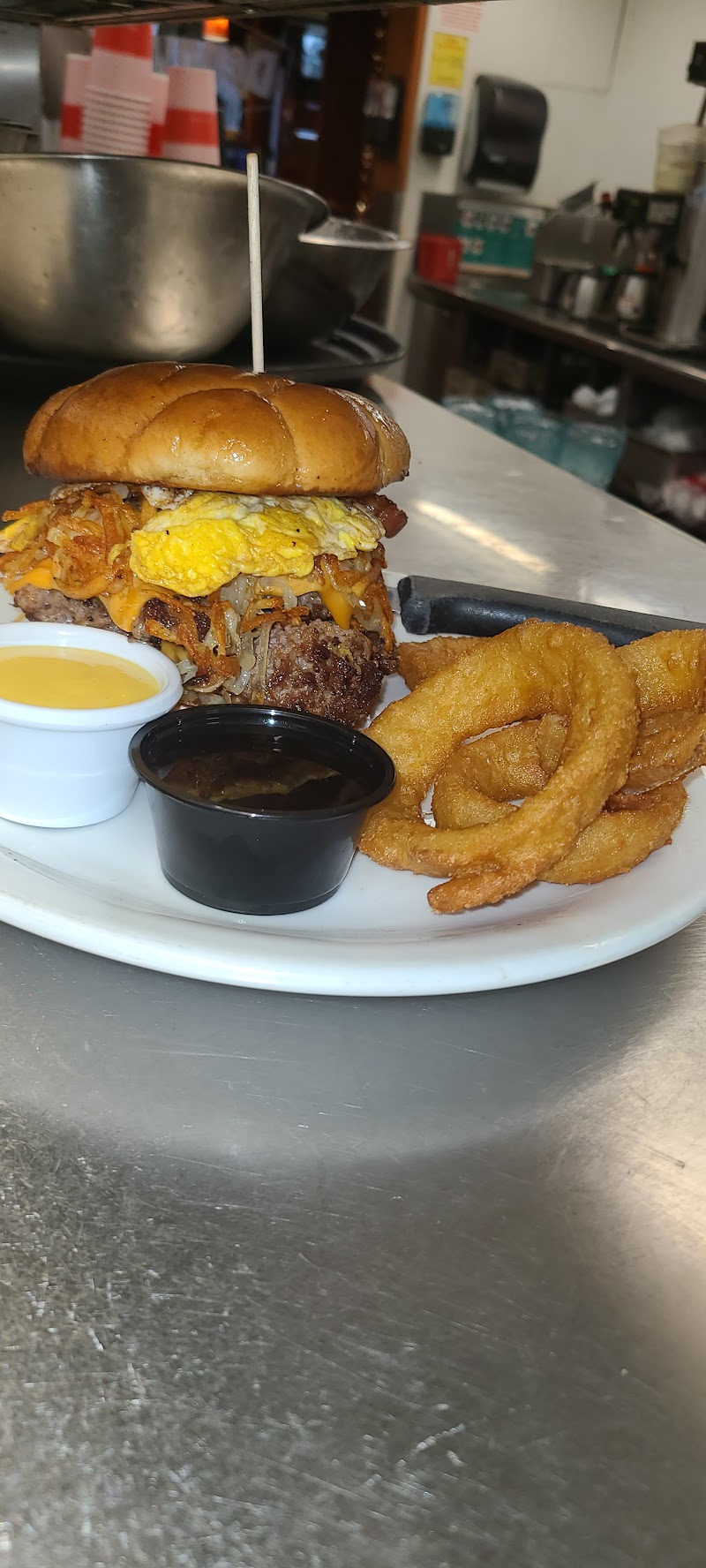 The Burger Den Cleveland food