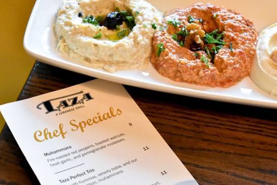 Taza - a Lebanese Grill Rocky River Cleveland atmosphere