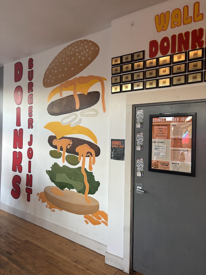 Doinks Burger Joint Cleveland atmosphere