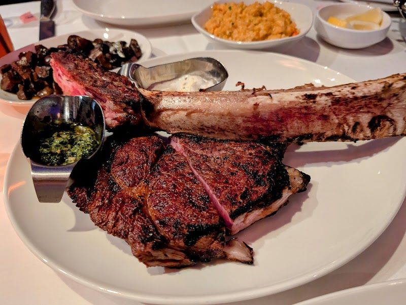 Delmonico's Steakhouse Cleveland atmosphere