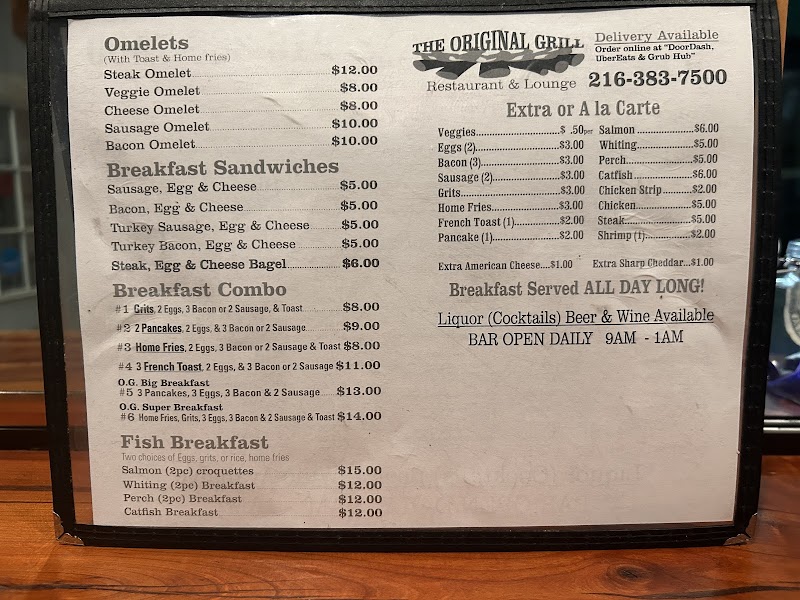Original Grill Cleveland atmosphere