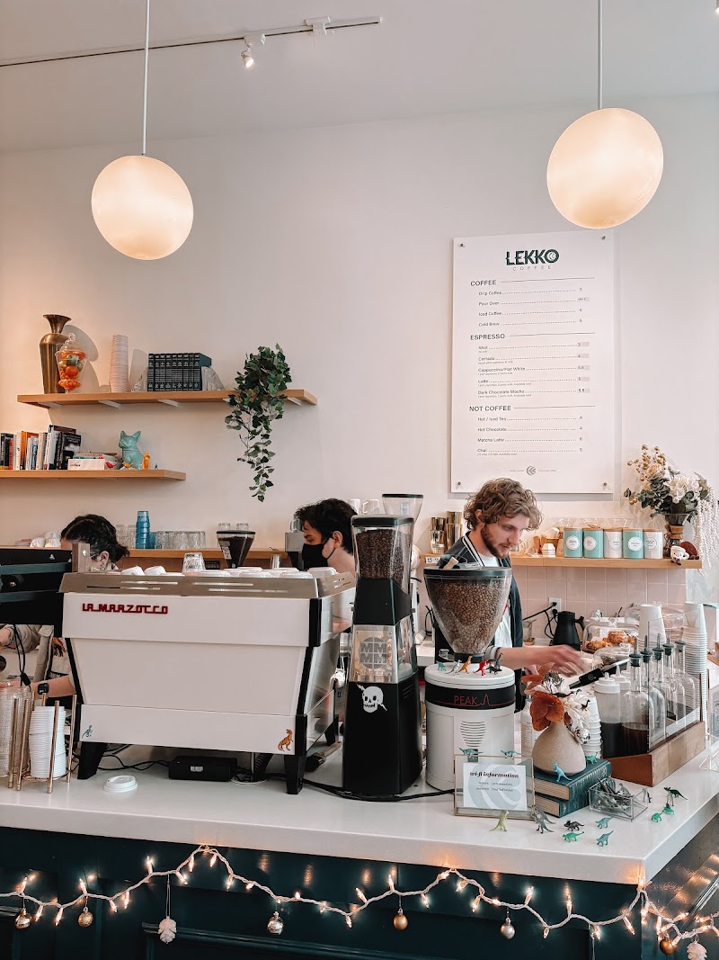 Lekko Coffee Cleveland atmosphere