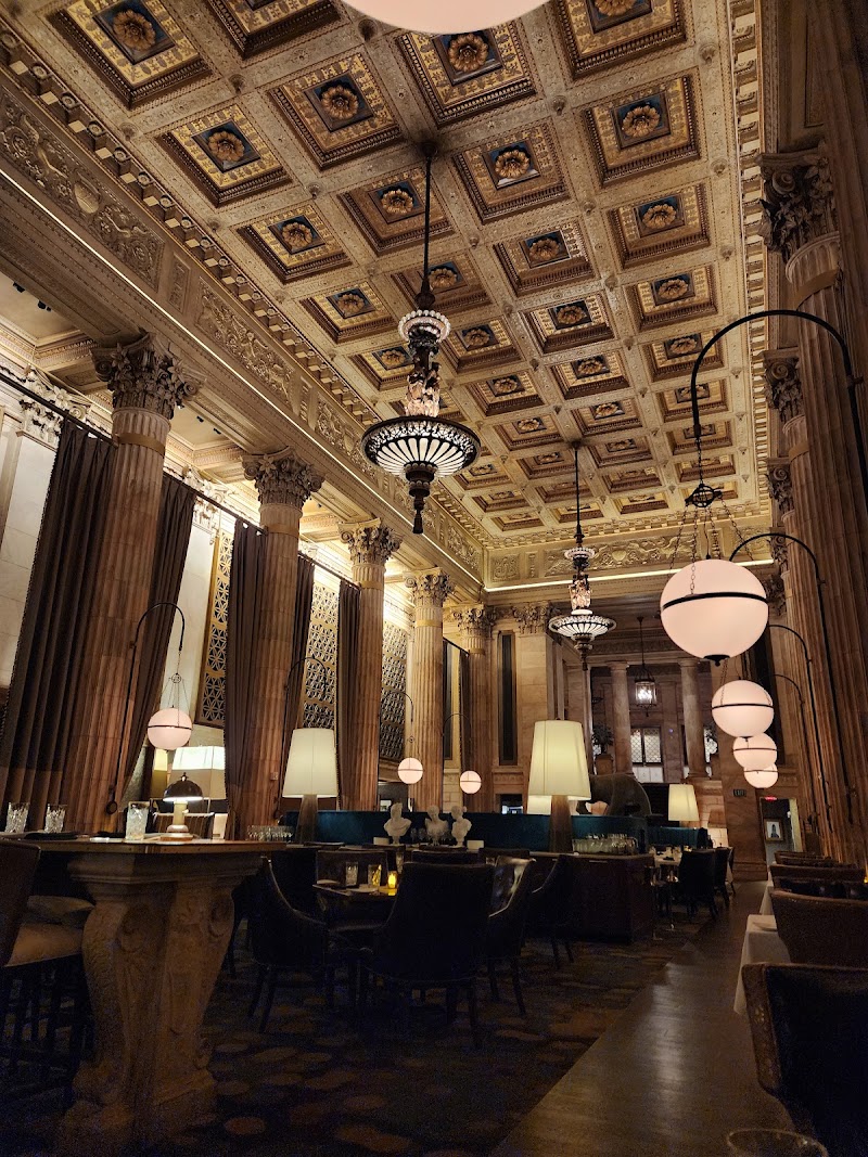 Marble Room Steaks and Raw Bar Cleveland atmosphere