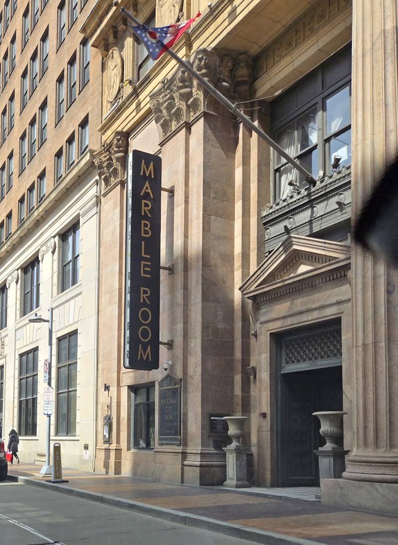 Marble Room Steaks and Raw Bar Cleveland atmosphere
