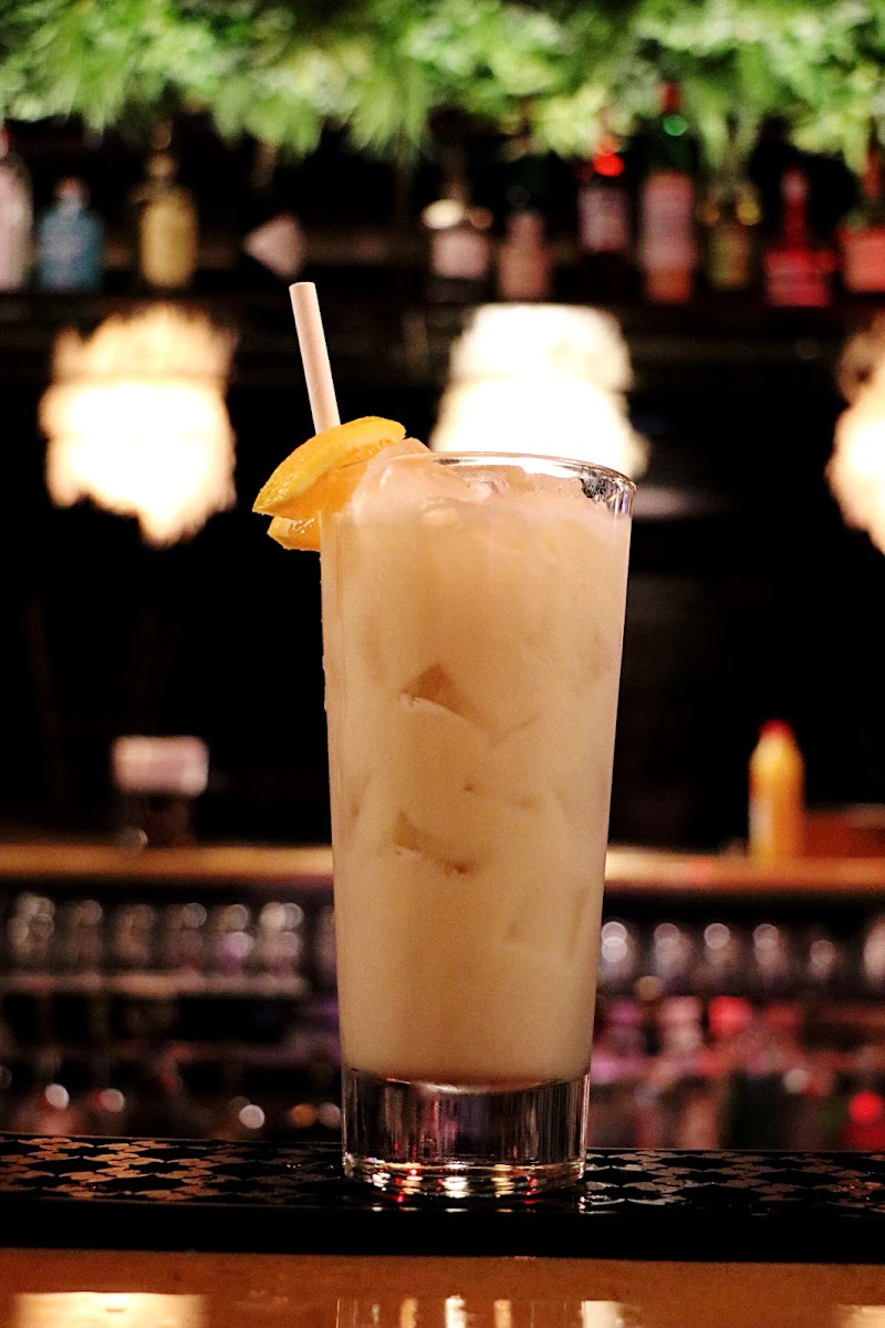 Bird of Paradise under Bright Side Restaurant Cleveland atmosphere