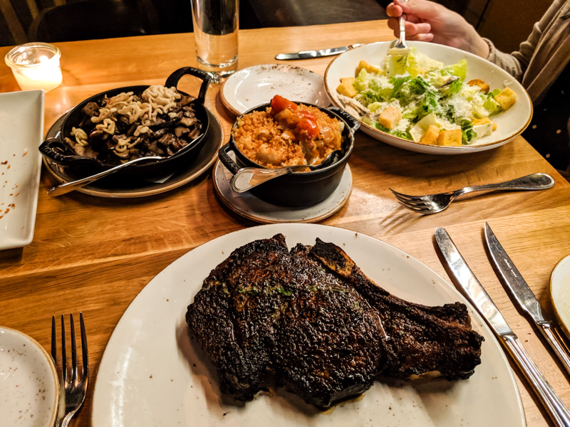 Urban Farmer Cleveland's Steakhouse Cleveland atmosphere