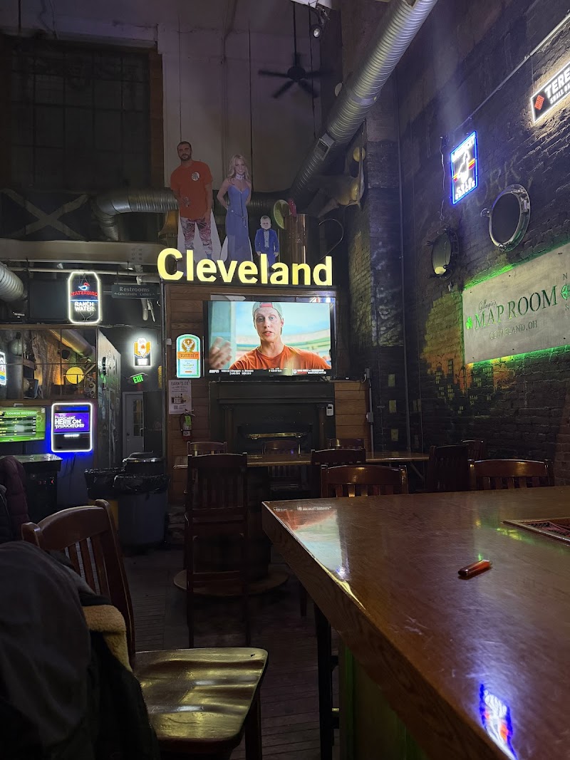 Gillespie's Map Room Cleveland atmosphere