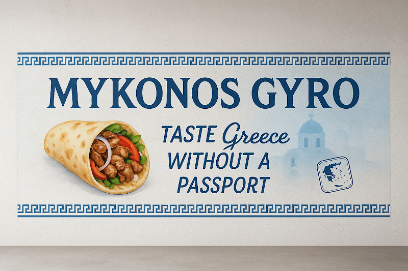 Mykonos Gyro - Mentor , OH Cleveland atmosphere