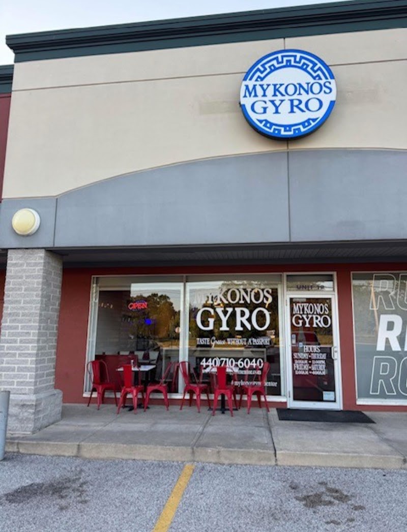 Mykonos Gyro - Mentor , OH Cleveland atmosphere