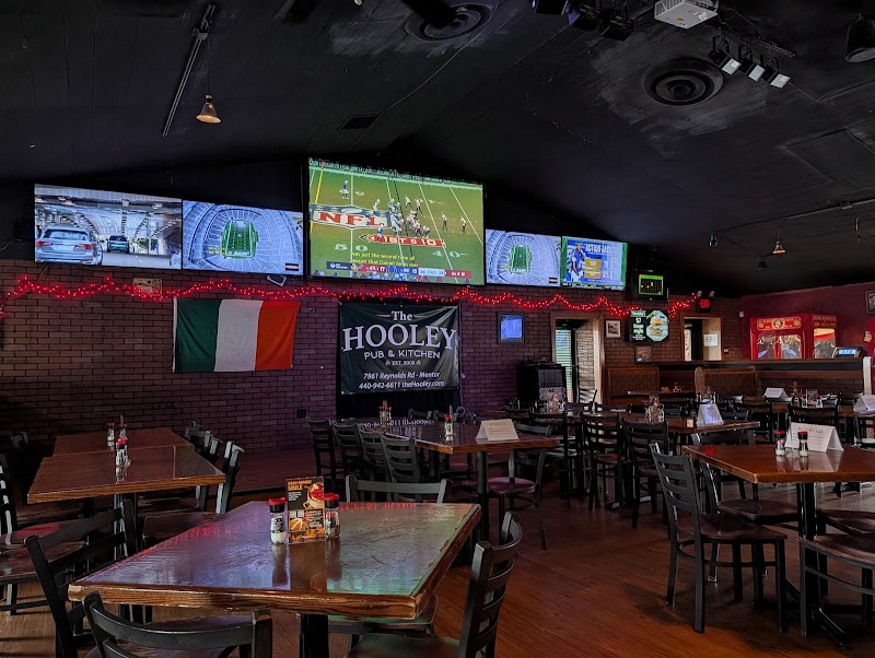 The Hooley Pub & Kitchen Cleveland atmosphere