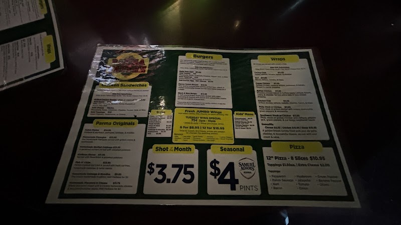 Parma Tavern Cleveland atmosphere