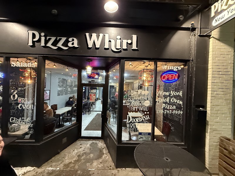 Pizza Whirl Cleveland atmosphere