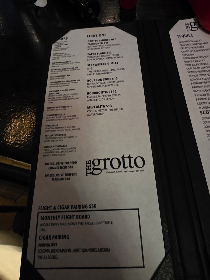 The Grotto Cleveland atmosphere
