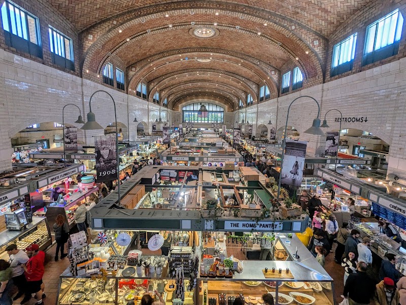 West Side Market Café Cleveland atmosphere