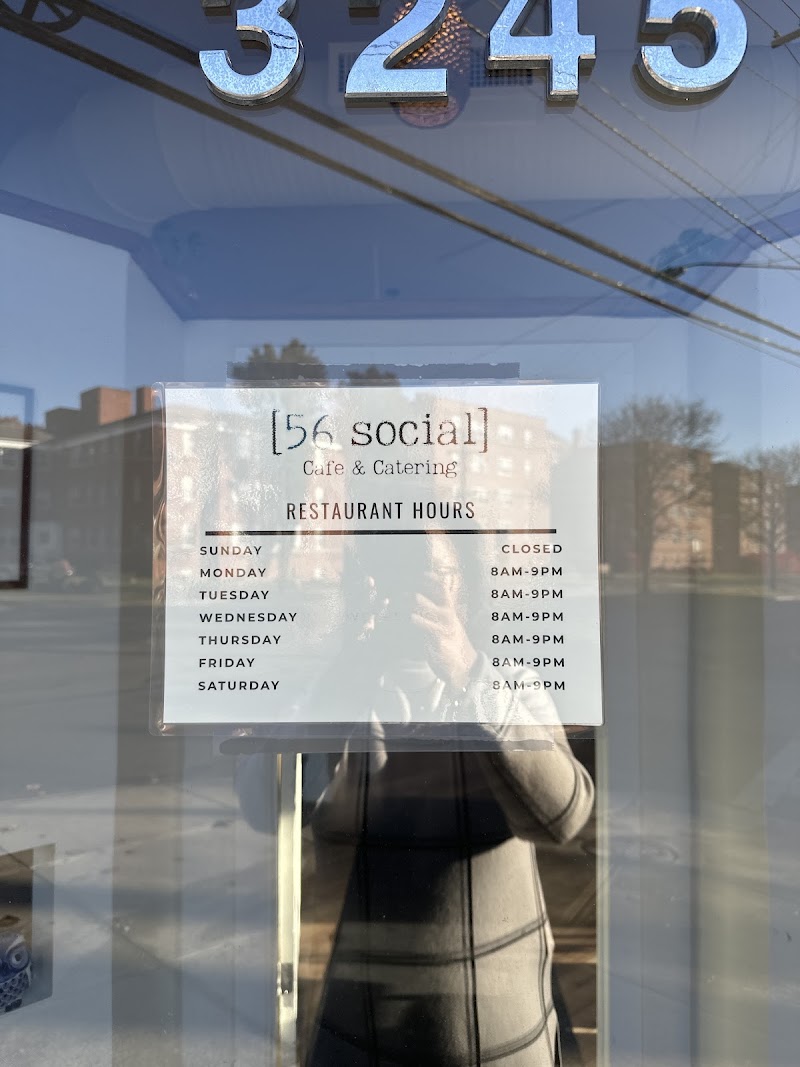 56 Social Cafe & Catering Cleveland atmosphere