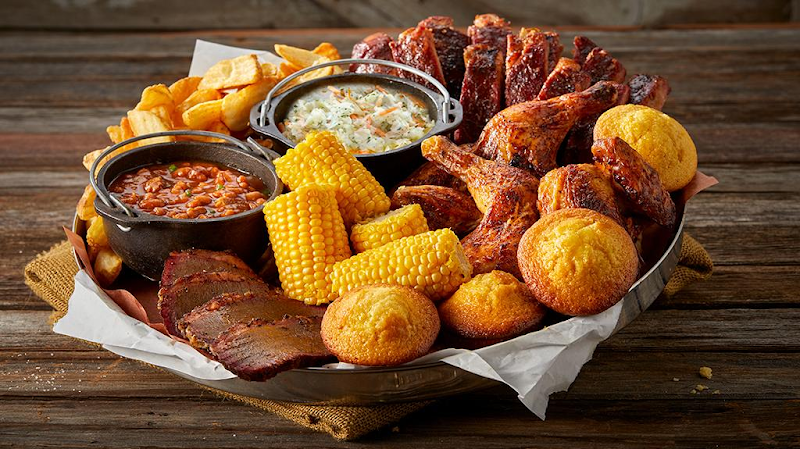 Famous Dave's Bar-B-Que Cleveland food