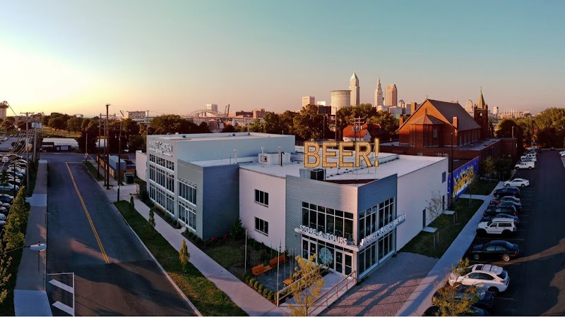Irishtown Bend Taproom at Market Garden Brewery Cleveland atmosphere