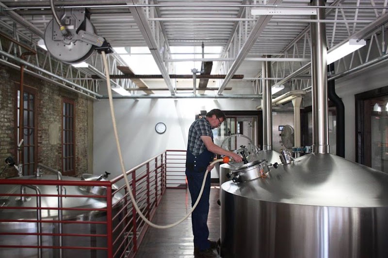 Irishtown Bend Taproom at Market Garden Brewery Cleveland atmosphere