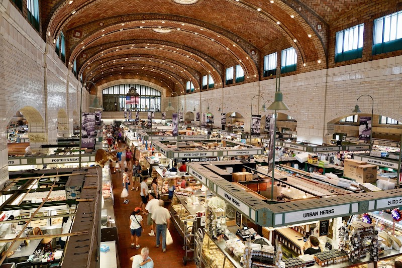 West Side Market Cleveland atmosphere