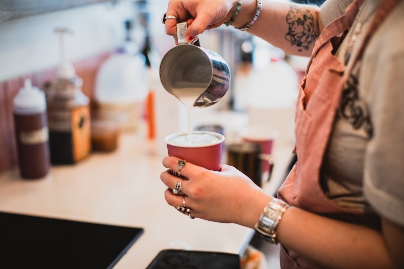 Trust Coffee Co Cleveland atmosphere